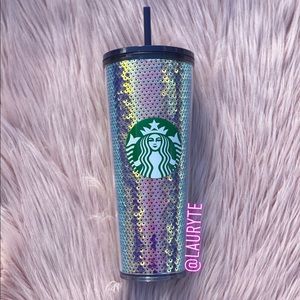 Starbucks 2020 Holiday Purple Sequin Tumbler